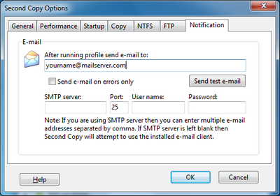 Email Notification