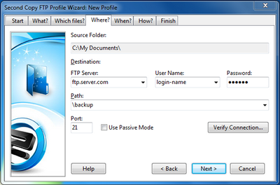 FTP Copying feature